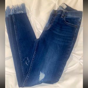 Free People Distressed Jeans Size 26